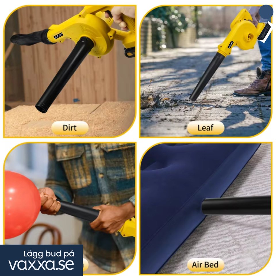 Sladdlös Lövblåsare & Dammsug...