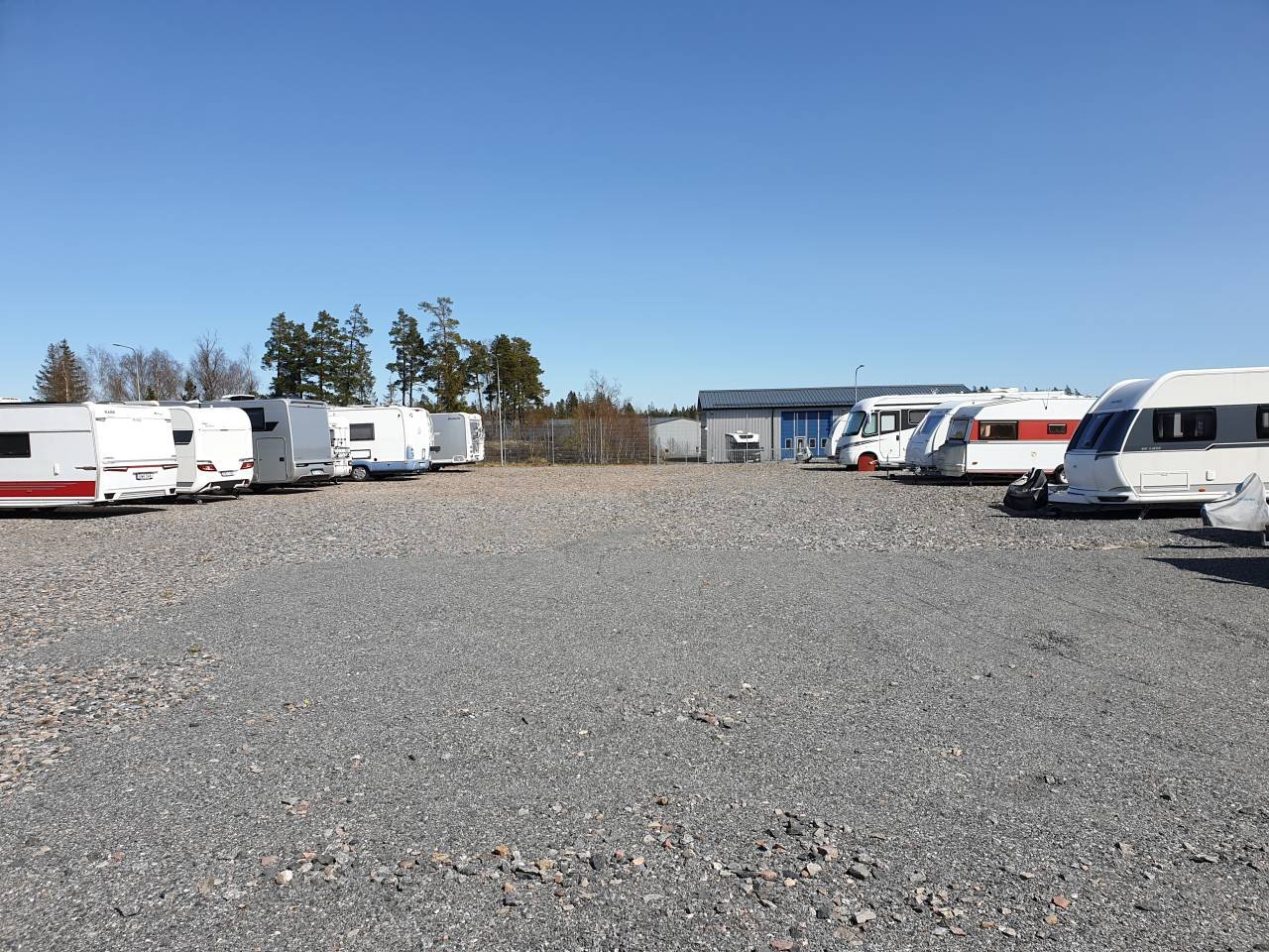 Uppställningsplats för Husbil...