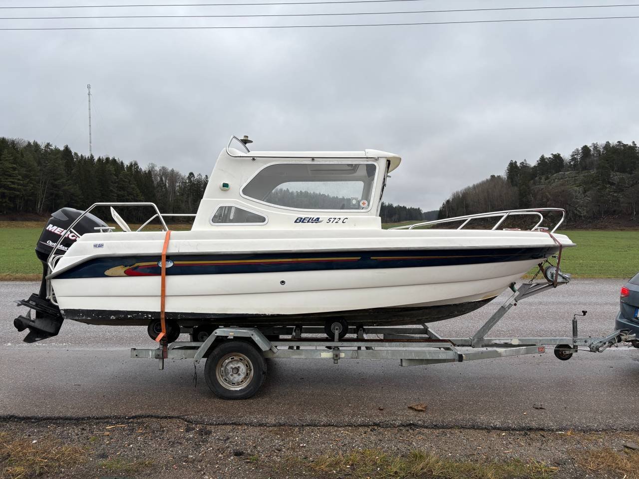 Bella 572c Mercury 90Hk Optim...