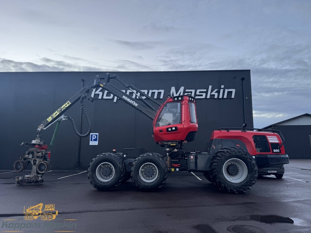 Komatsu 951, 2600h - Skördare