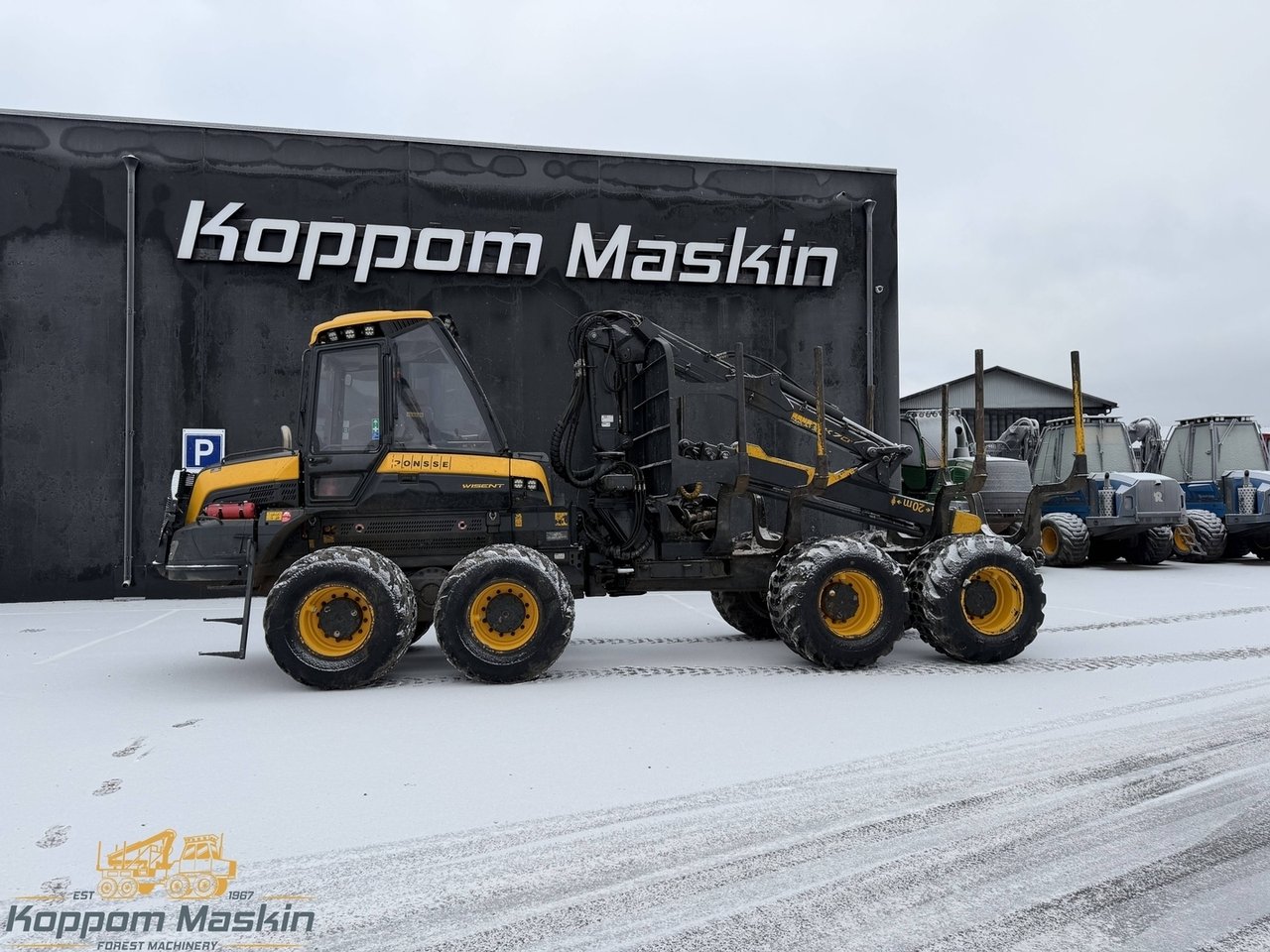 Ponsse Wisent, 11300h - Skotare