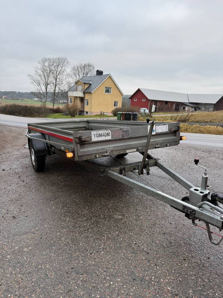 Brenderup 1000kg tippbart fla...