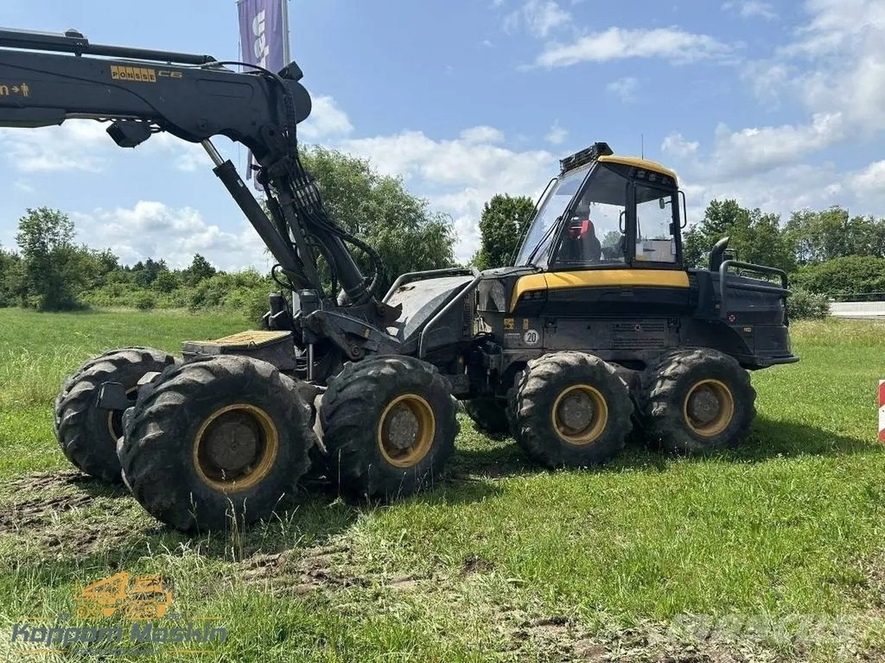 Ponsse Bear, 7370h - Skördare