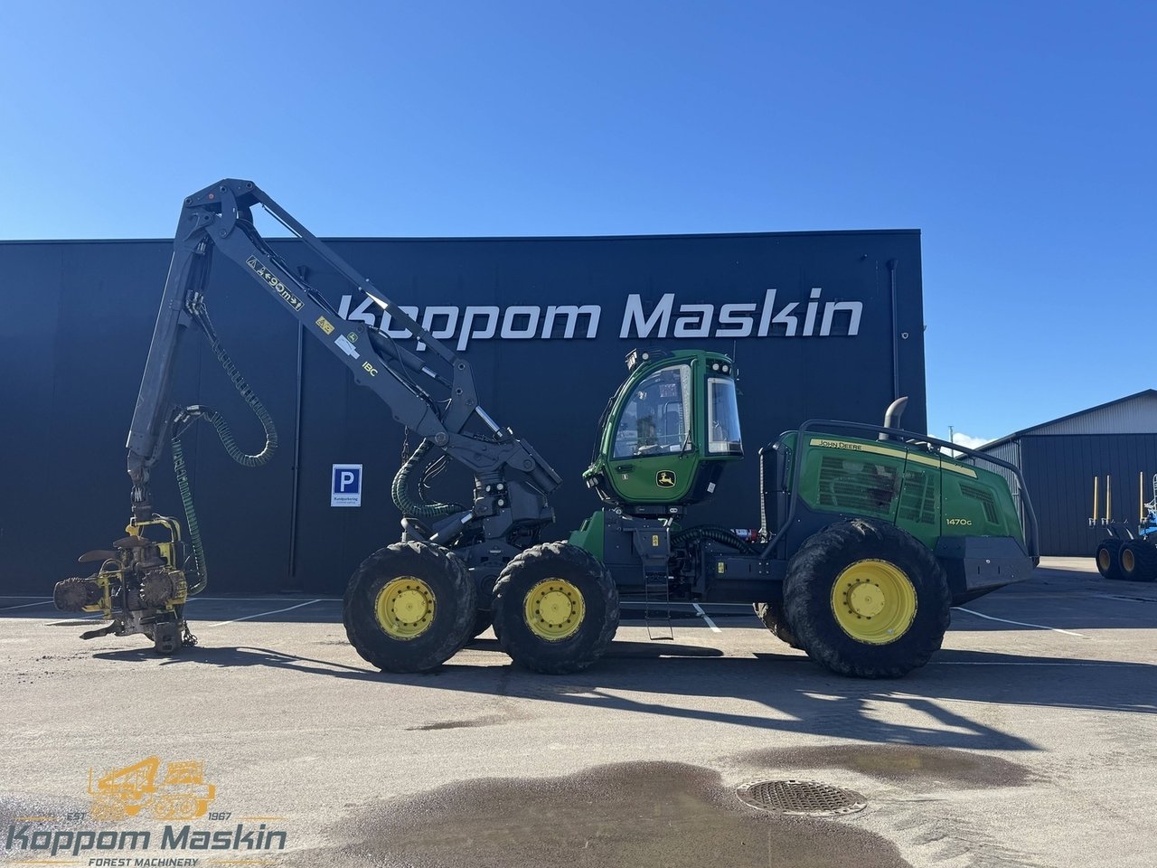 John Deere 1470G, 10600h - Sk...