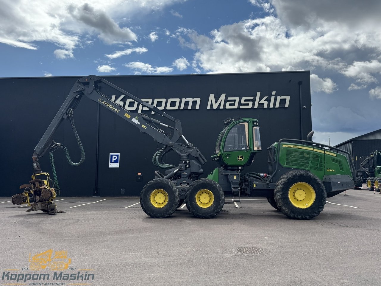 John Deere 1470G, 10600h - Sk...