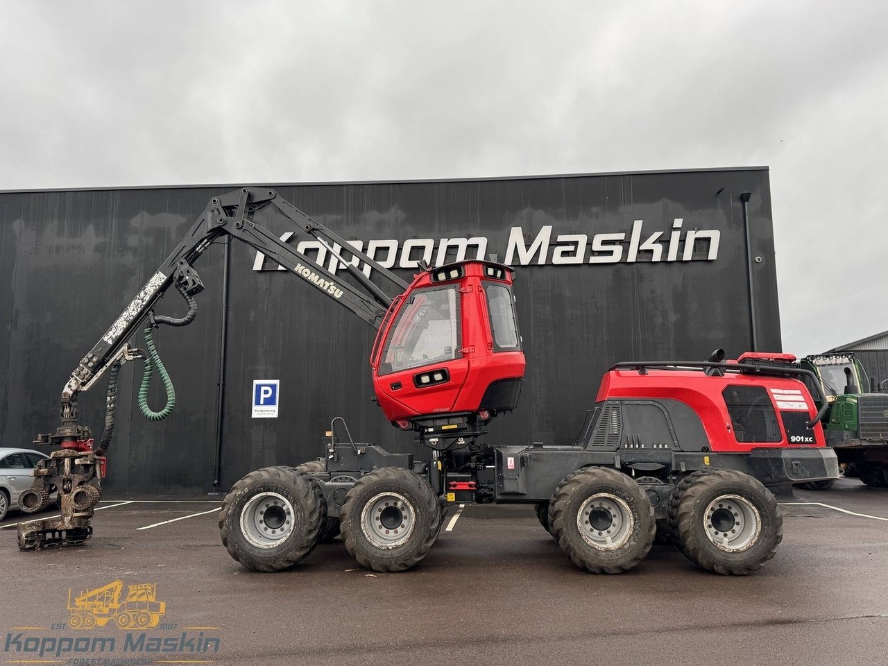 Komatsu 901XC, 12200h - Skördare