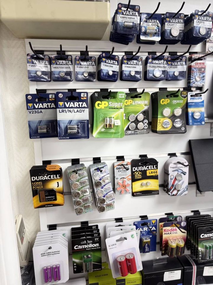 Batterier/Klock batterier