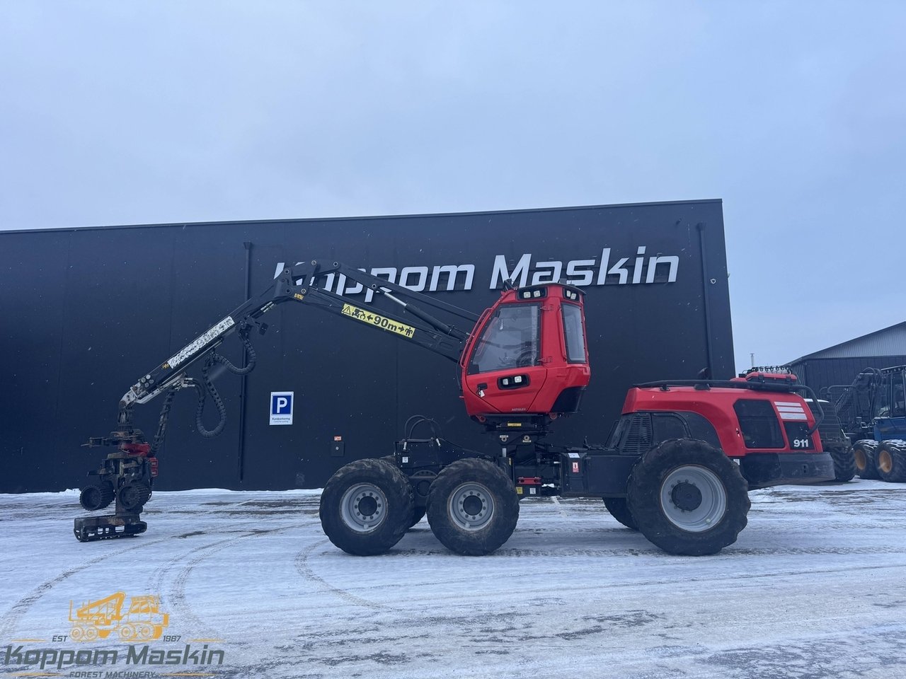 Komatsu 911, 11700h - Skördare