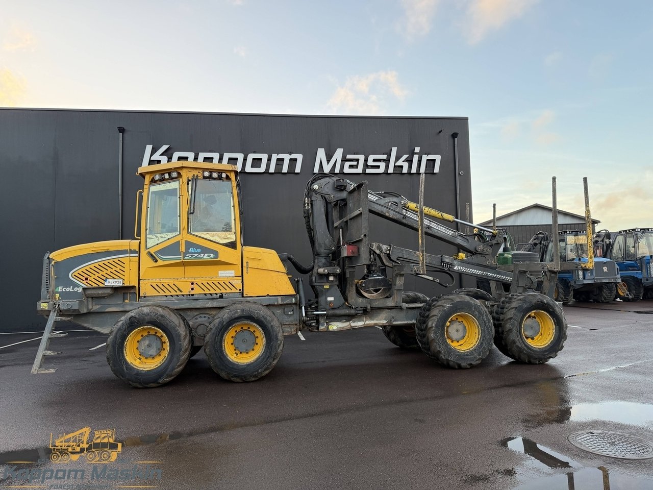 Eco Log 574D, 19000h - Skotare