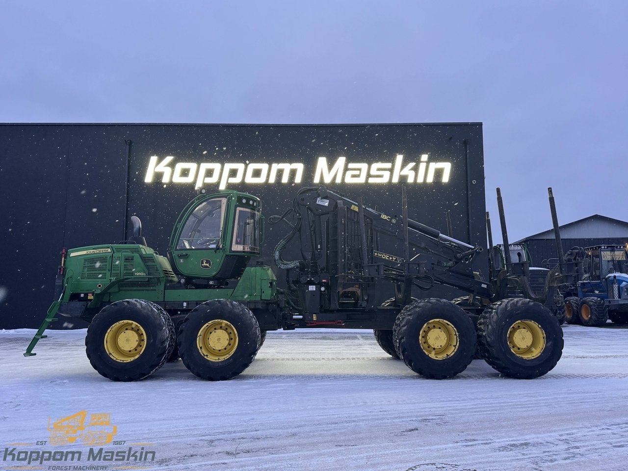 John Deere 1910G, 11000h - Sk...