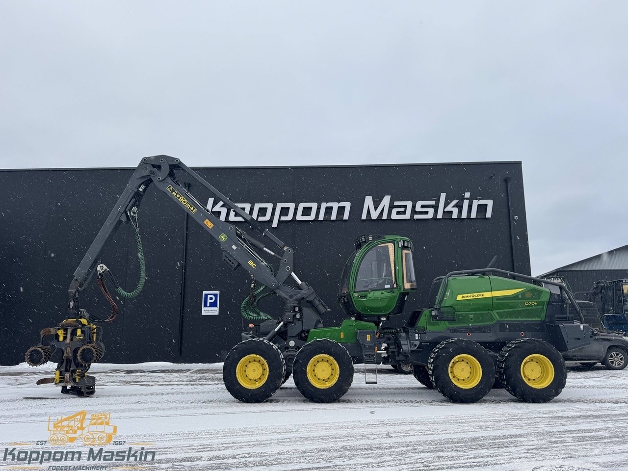 John Deere 1270H, 965h - Skör...