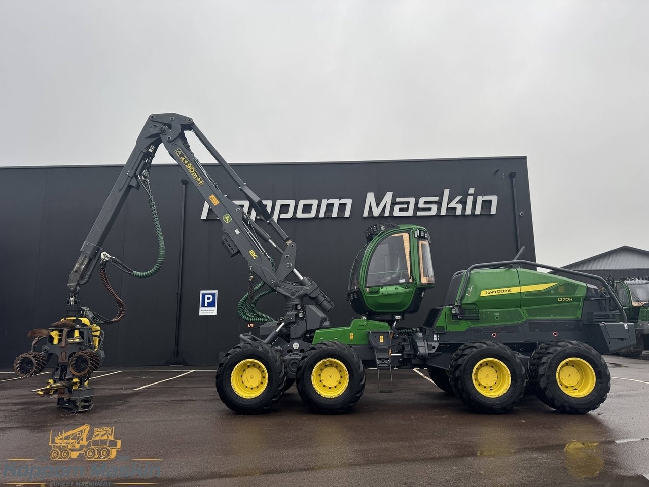 John Deere 1270H, 965h - Skör...