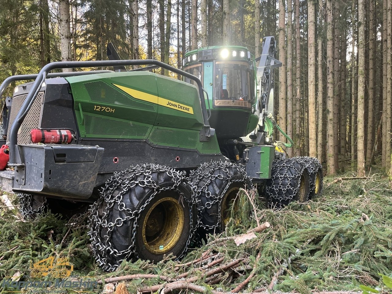 John Deere 1270H, 980h - Skör...