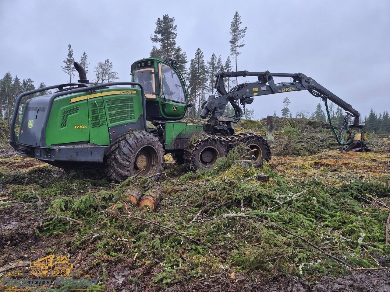 John Deere 1270G, 3700h - Skö...