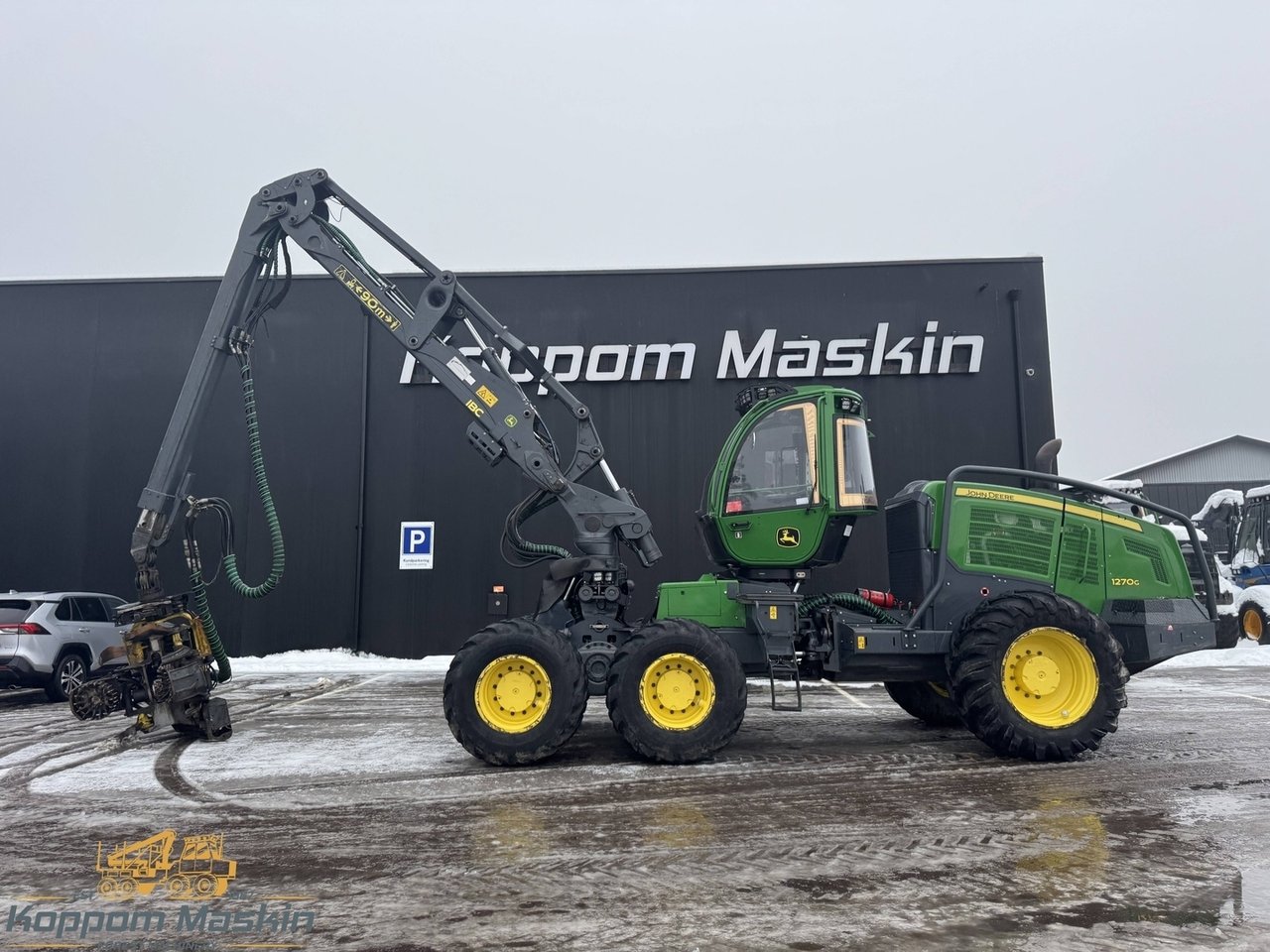 John Deere 1270G, 3687h - Skö...