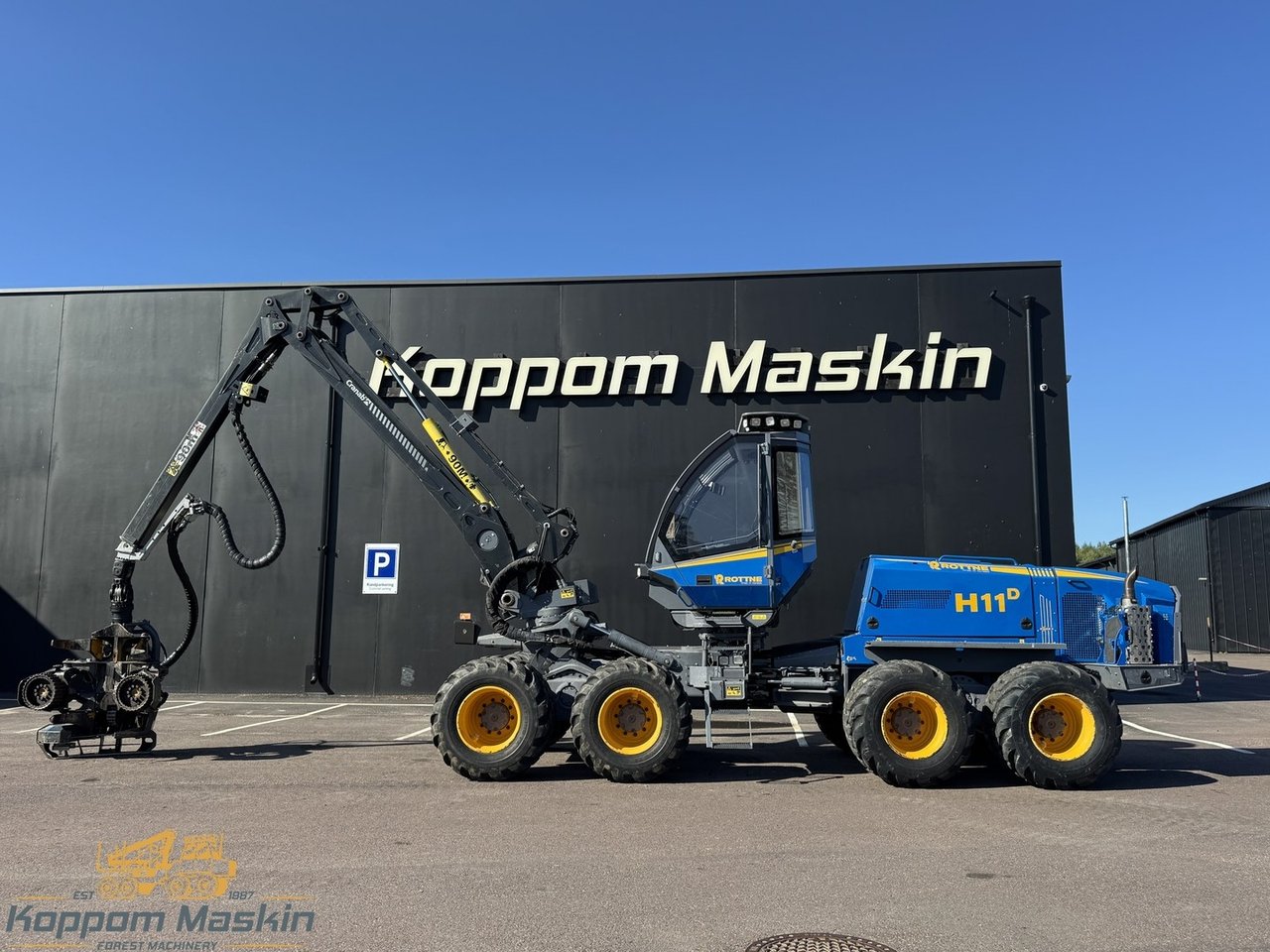 Rottne H11D, 6700h - Skördare