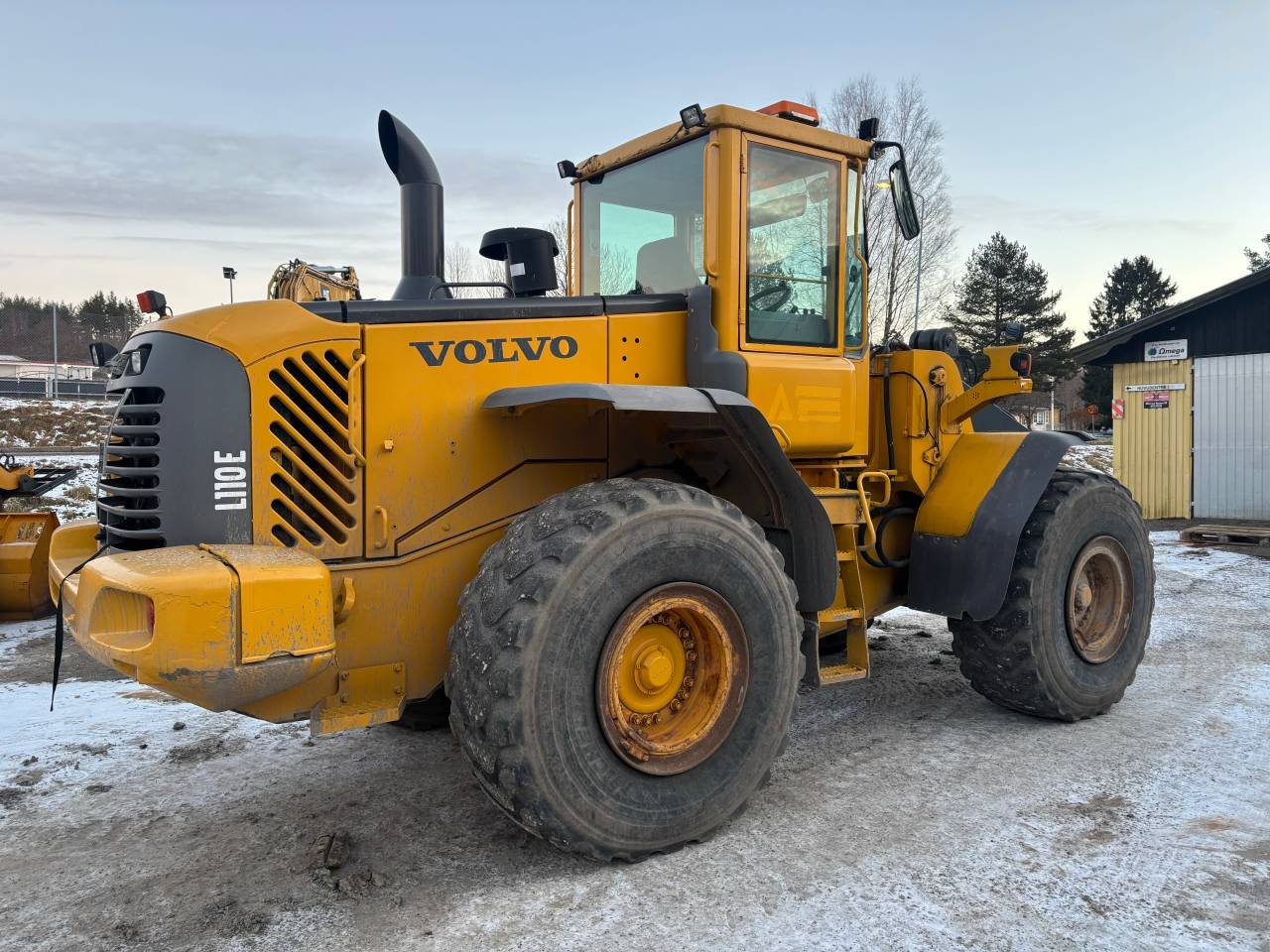 Volvo hjullastare 110E bokslu...