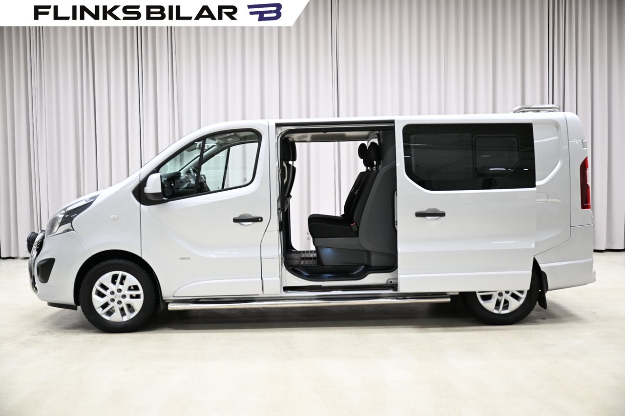 Opel Vivaro 140HK Dubbelhytt|...