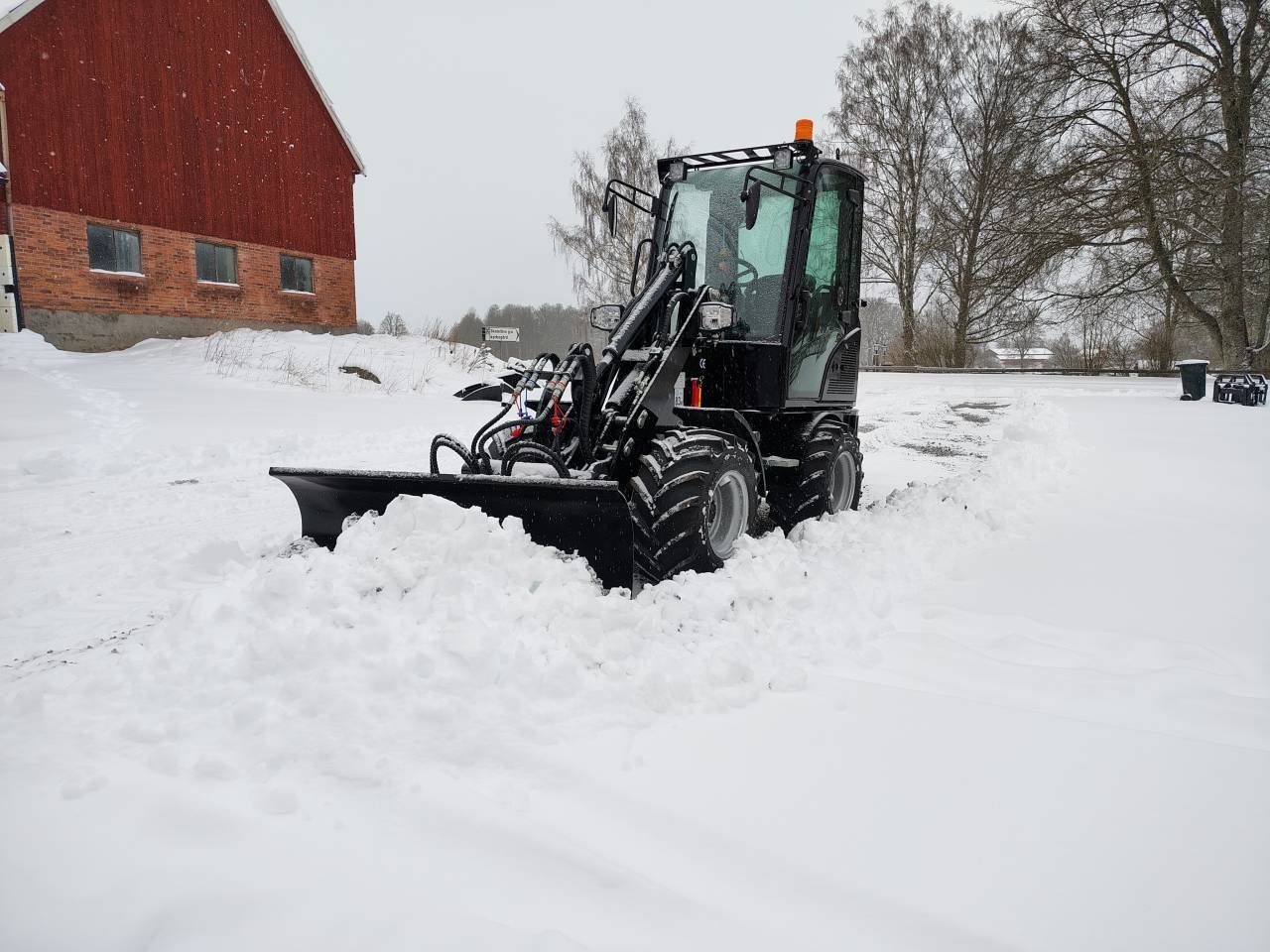 Eldriven hjullastare- Gejser ...
