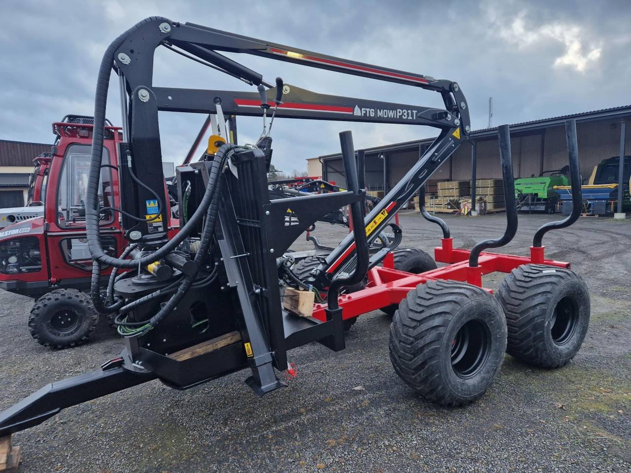 Skogsvagn Mowi 1050, Ny model...