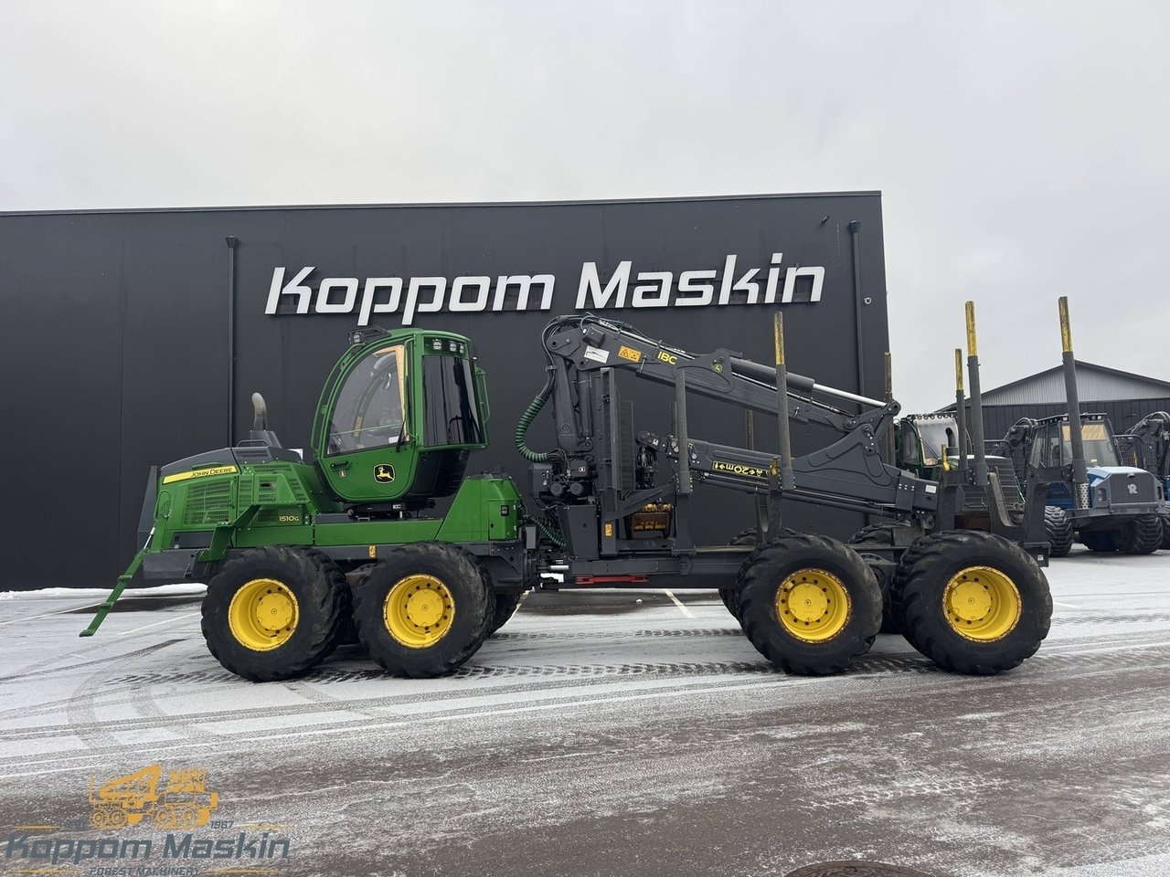 John Deere 1510G, 1600h - Sko...