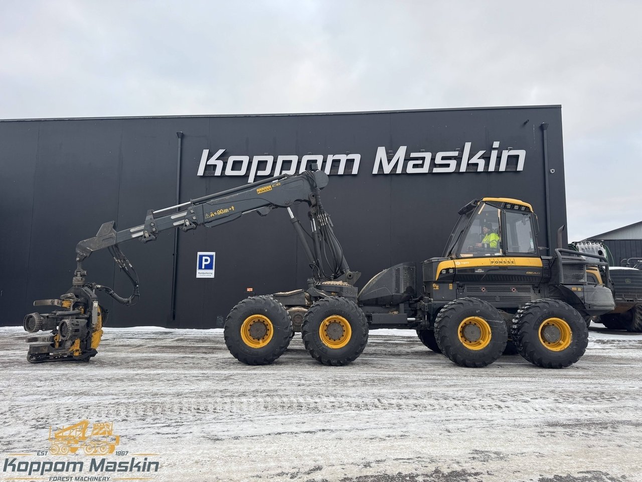 Ponsse Bear, 14100h - Skördare