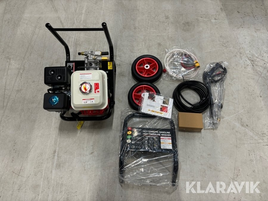 Bensindriven högtryckstvätt 6...