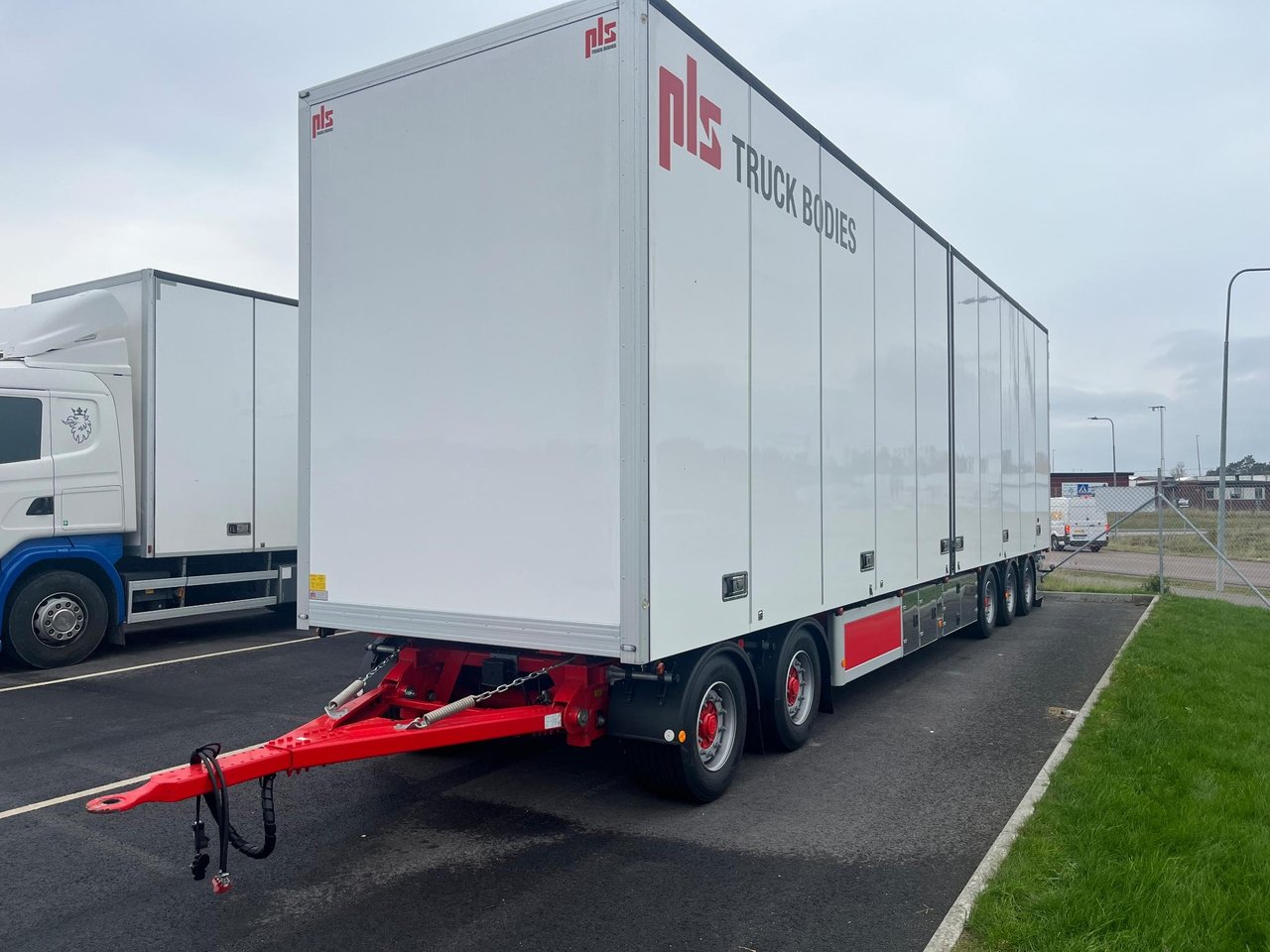 PLS 5 axligt transport släp  ...