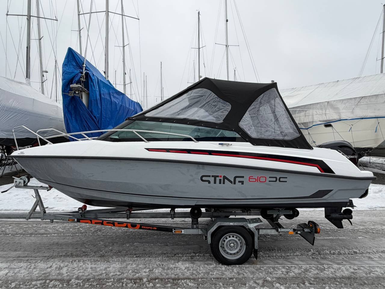 Sting 610 DC Tohatsu 140 hk 2...