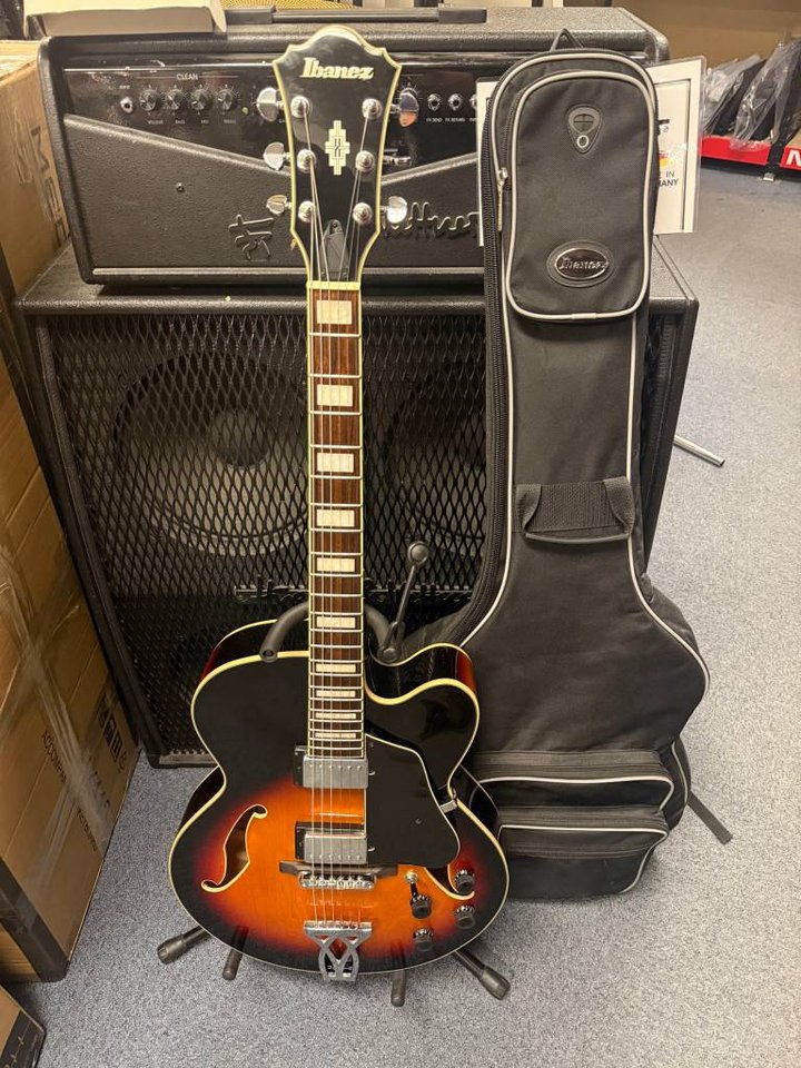 Ibanez AF75-BS 1204 inkl gigb...