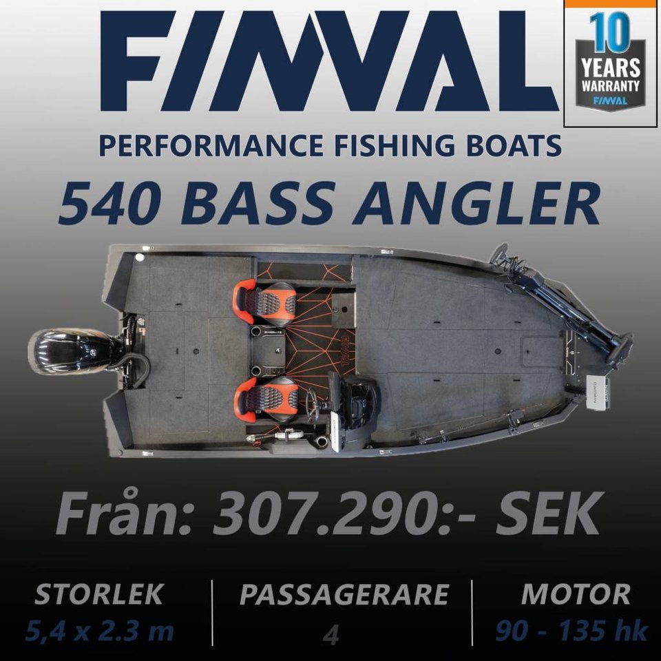 FINVAL 540 Bass Angler - 2026...