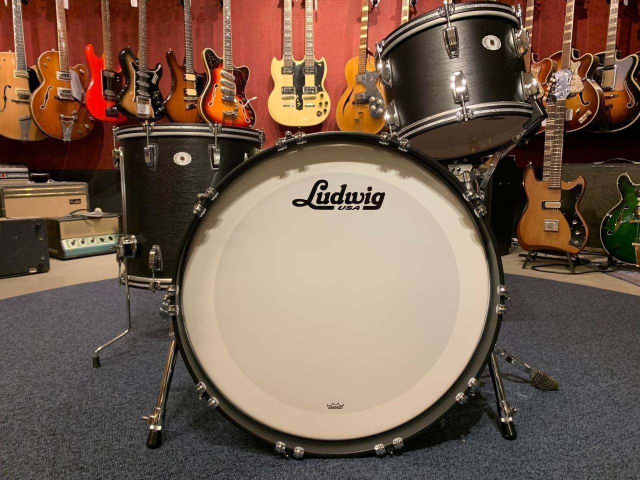 Ludwig trummor hos Musikalen