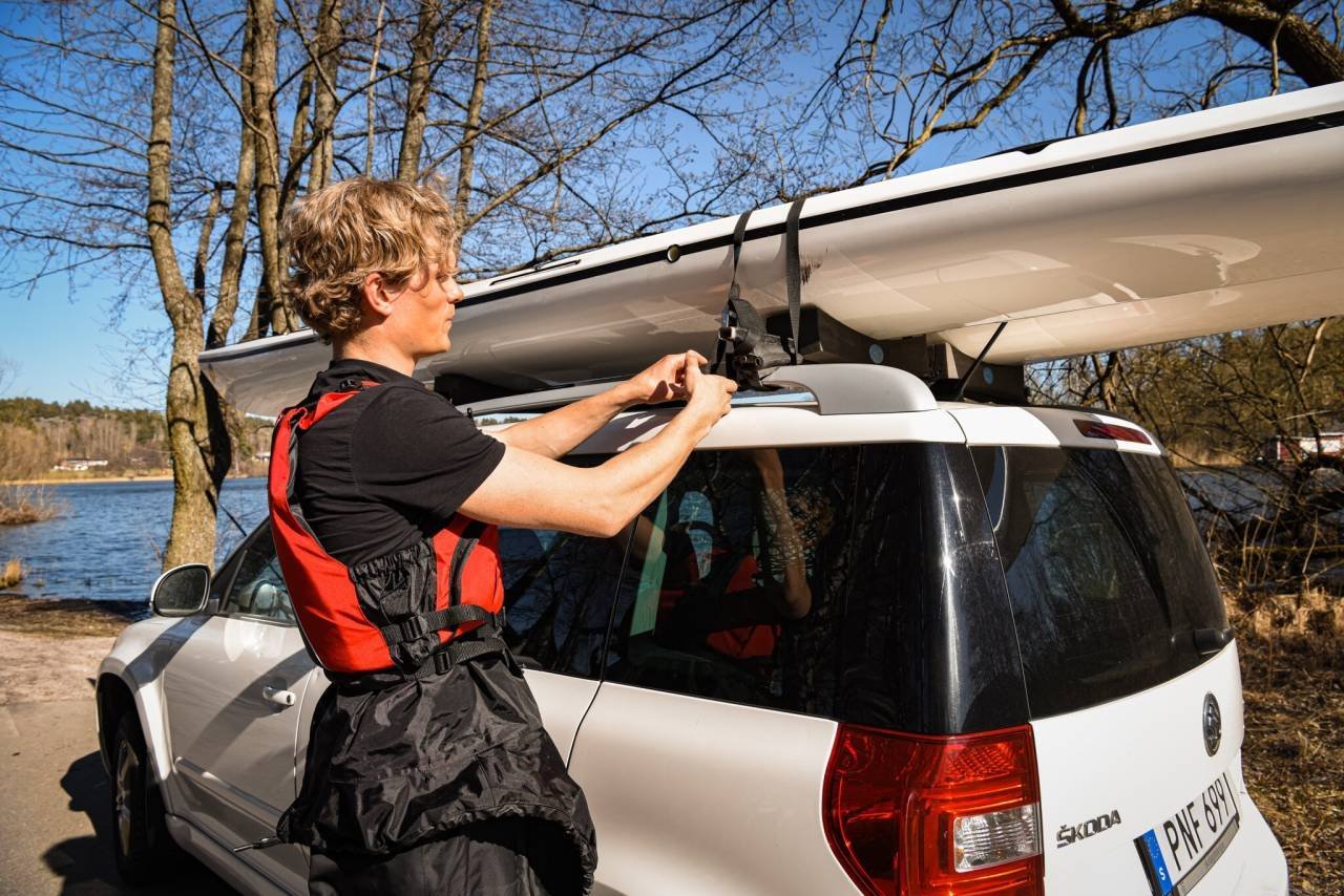 Transportera din kajak enkelt...