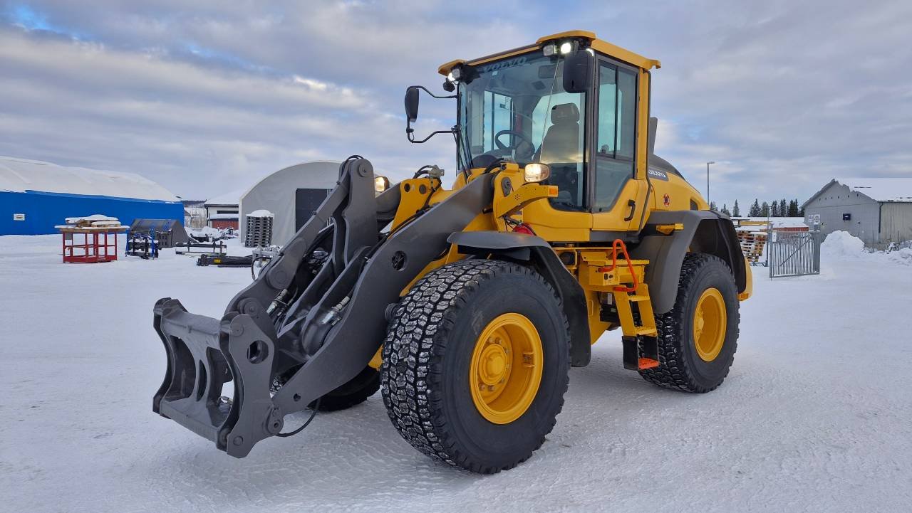 Volvo L60h, Spakstyrning, Bre...