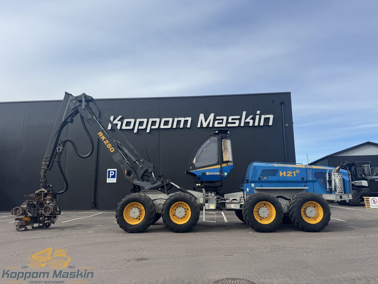 Rottne H21D, 12486h - Skördare