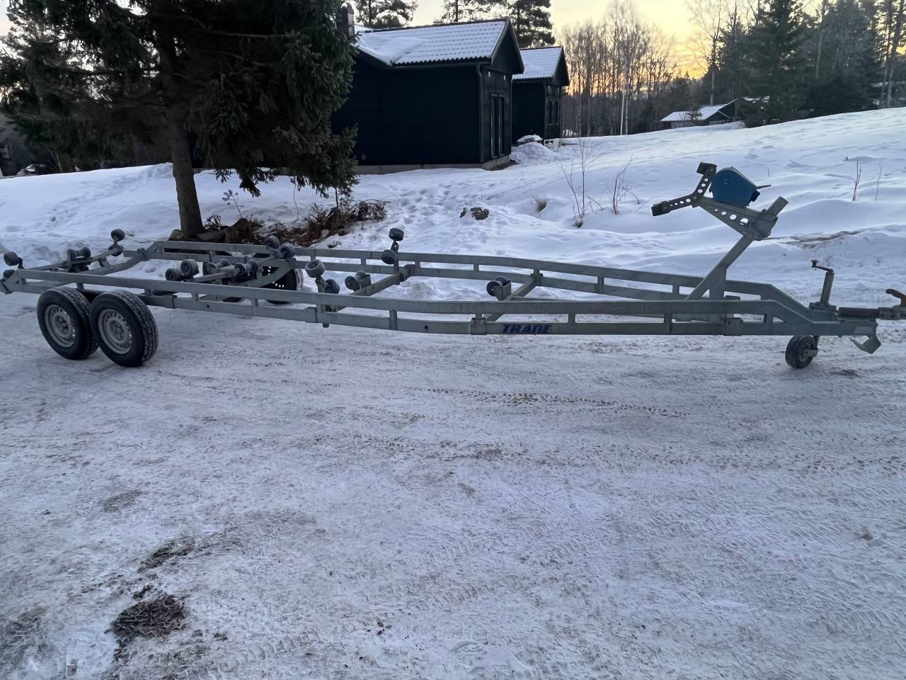 Trane BUV 2502 30-trailer båt...