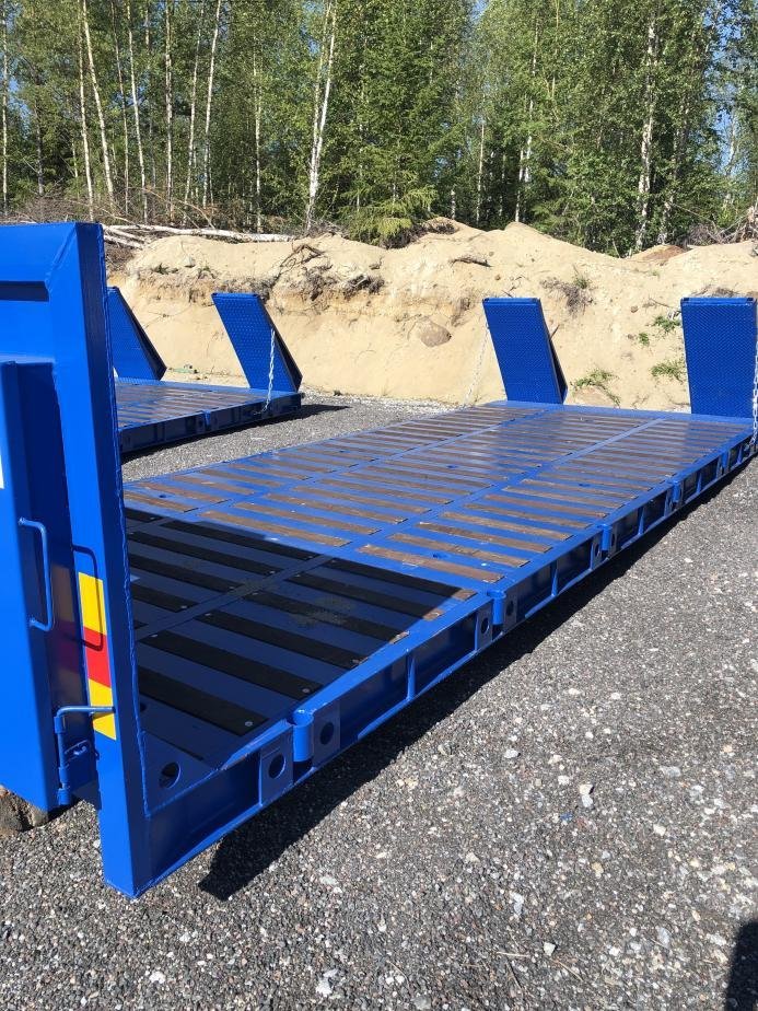 Maskinflak 24 ton lågbyggd