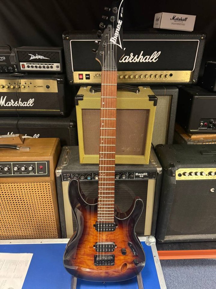 Ibanez S621QM begagnad