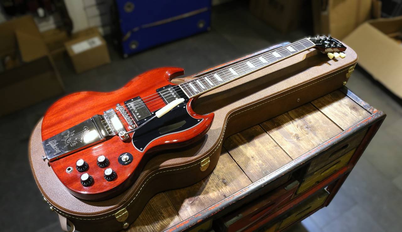 Gibson SG 61´ Reissue med Mae...