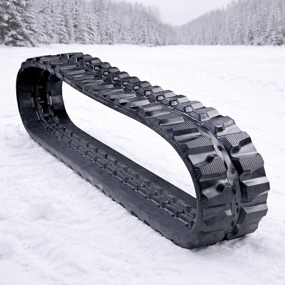 Gummilarver till grävmaskiner