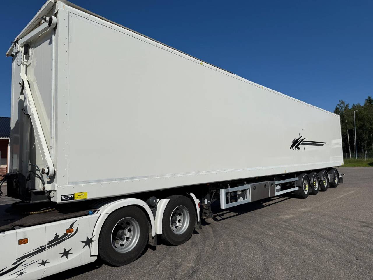 Toplift 17 m 112 m3 Sidotipp