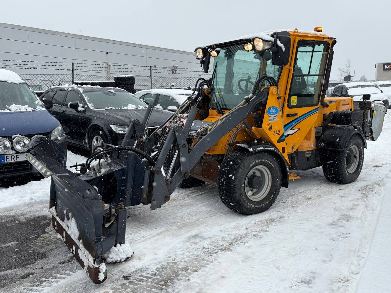 Wille 455 B Hjullastare Vinte...