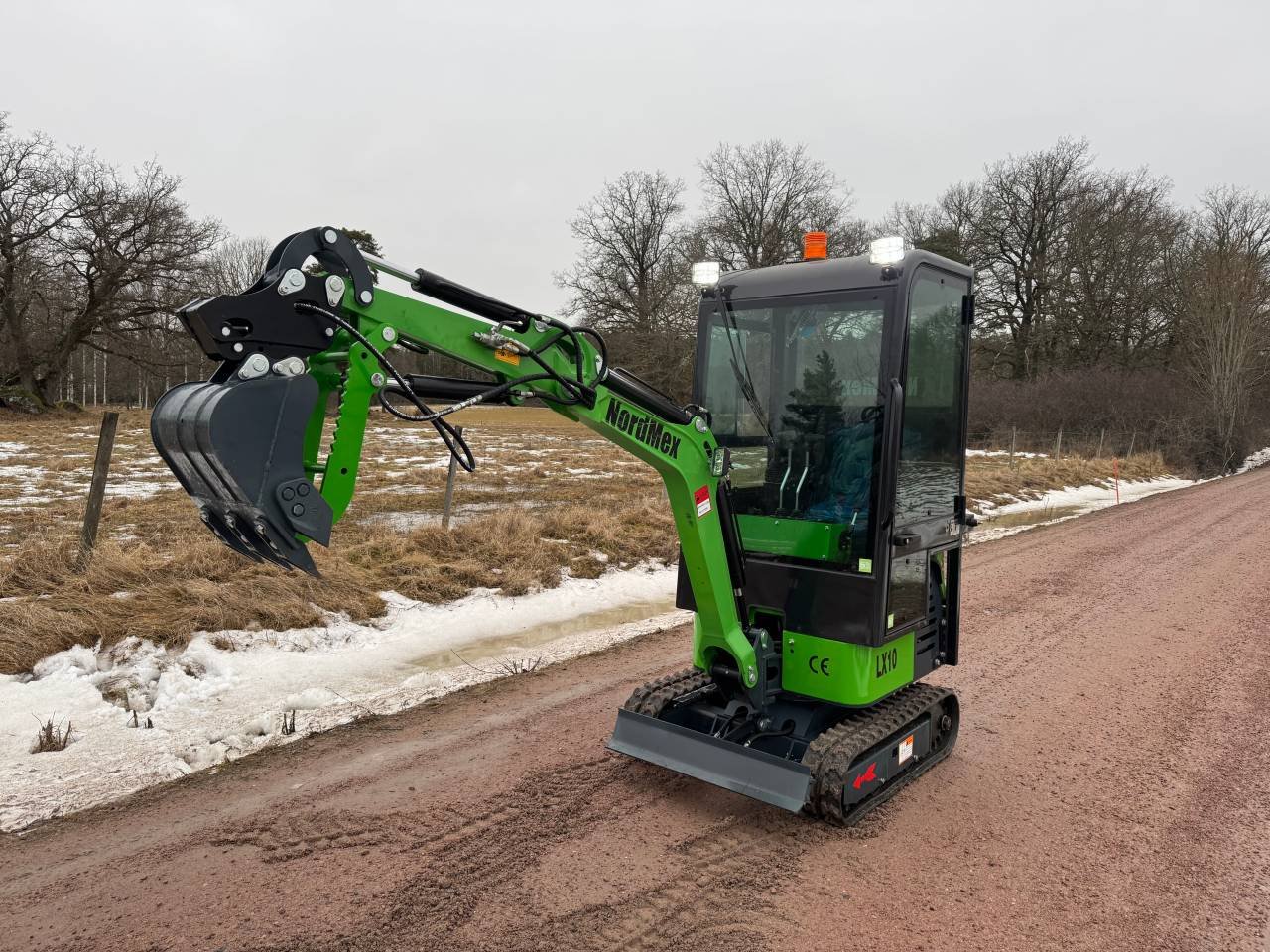 NordMex LX10 Minigrävare 10hp...