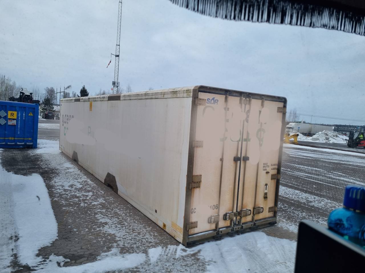 Isolerad container 45 fot