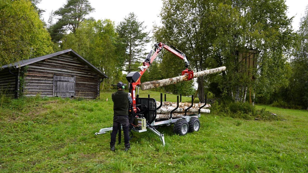 Timmervagn ASH 4000 – 4 ton