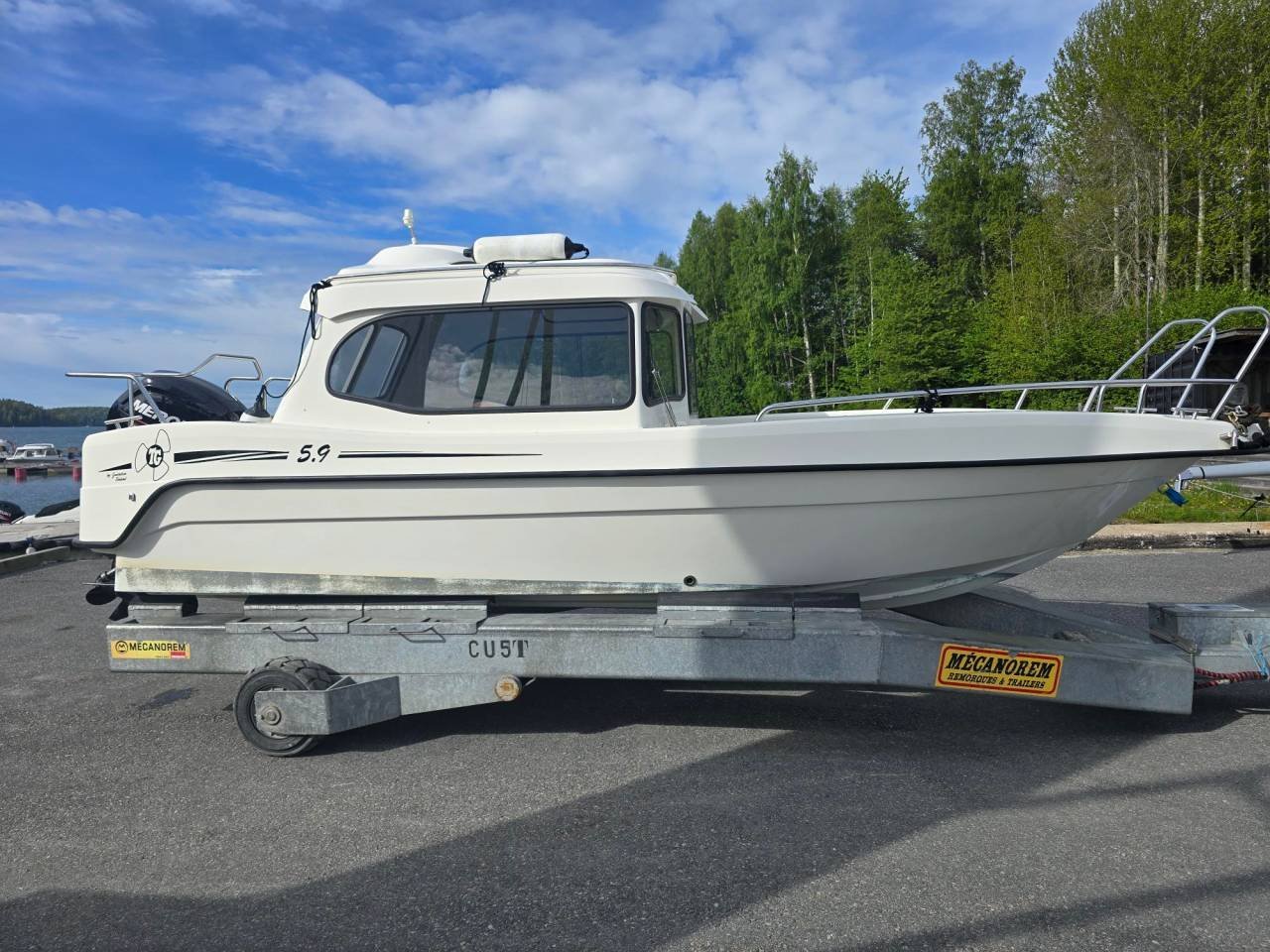 TG 5,9 | Mercury F80 | 35 gån...