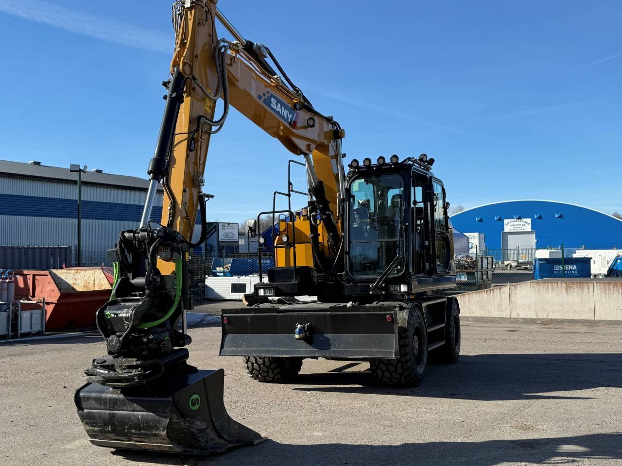 Sany SY155W - Demomaskin