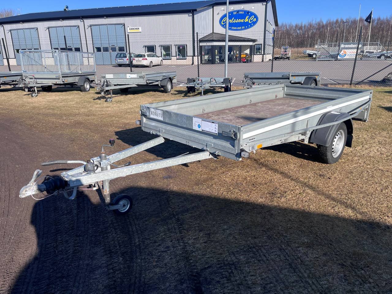 Brenderup D 1000 släpvagn - B...