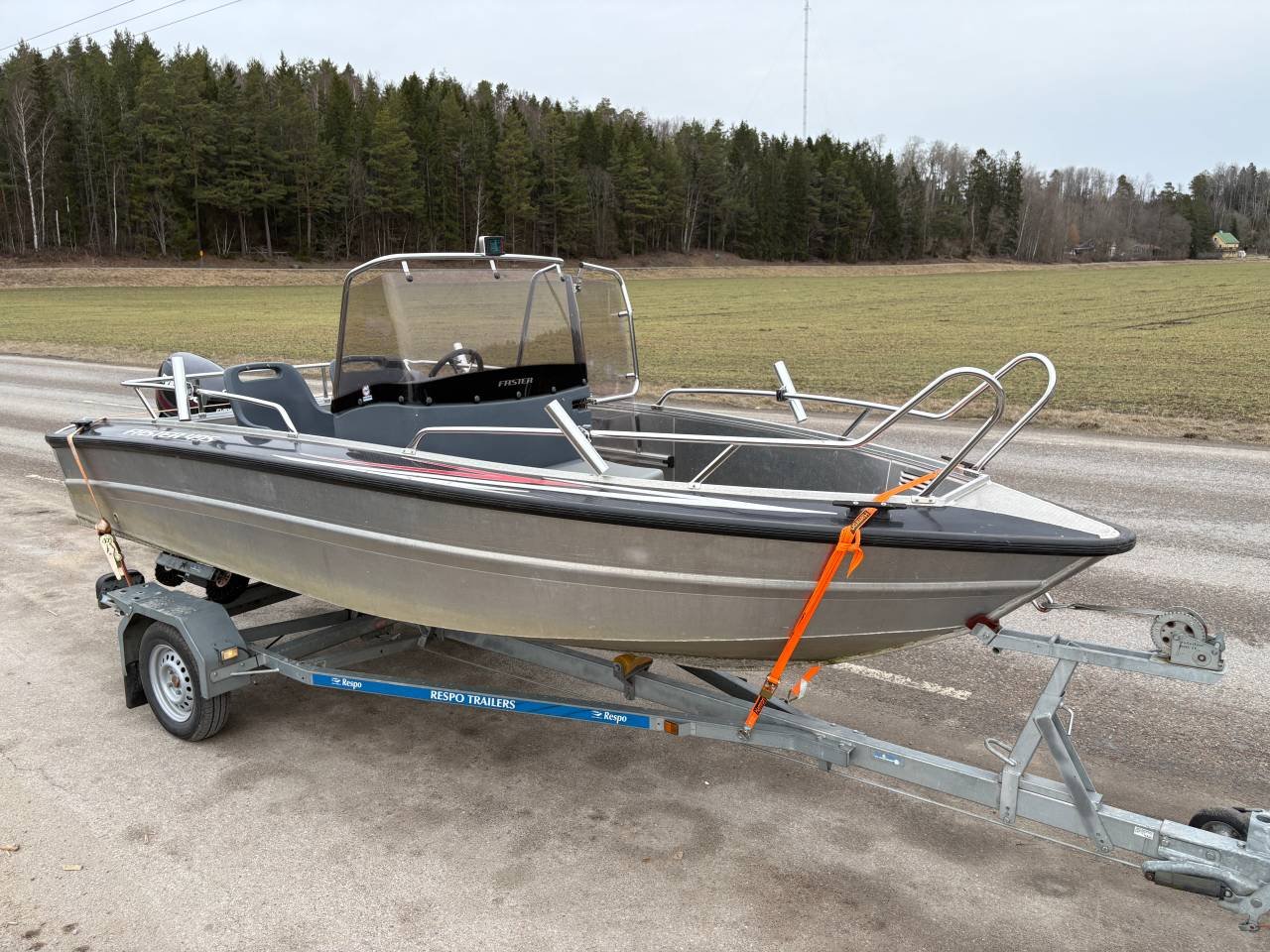 Faster 495 Cx Evinrude 60Hk E...