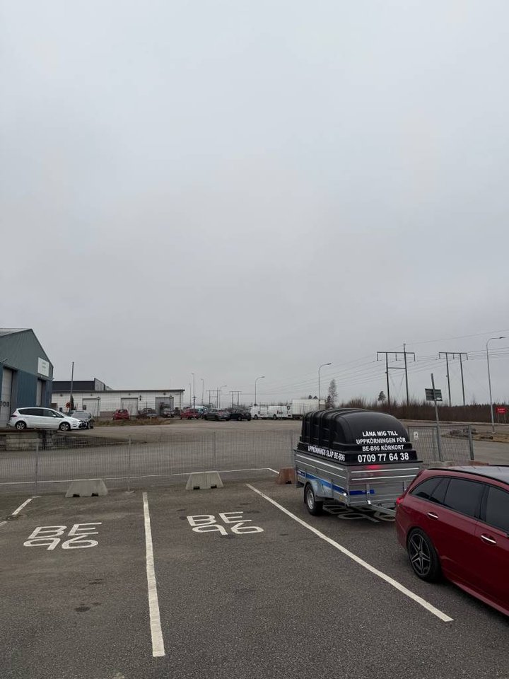 Släp för din B96 - BE Uppkörn...